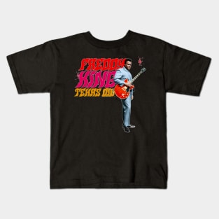Freddy King Texas Oil Kids T-Shirt